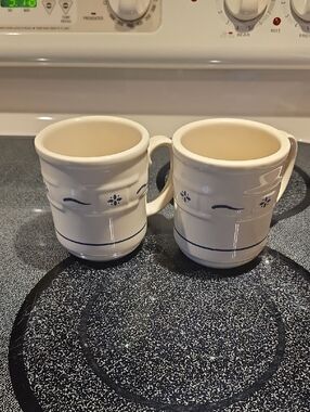 Set Of 2 Longaberger Mugs